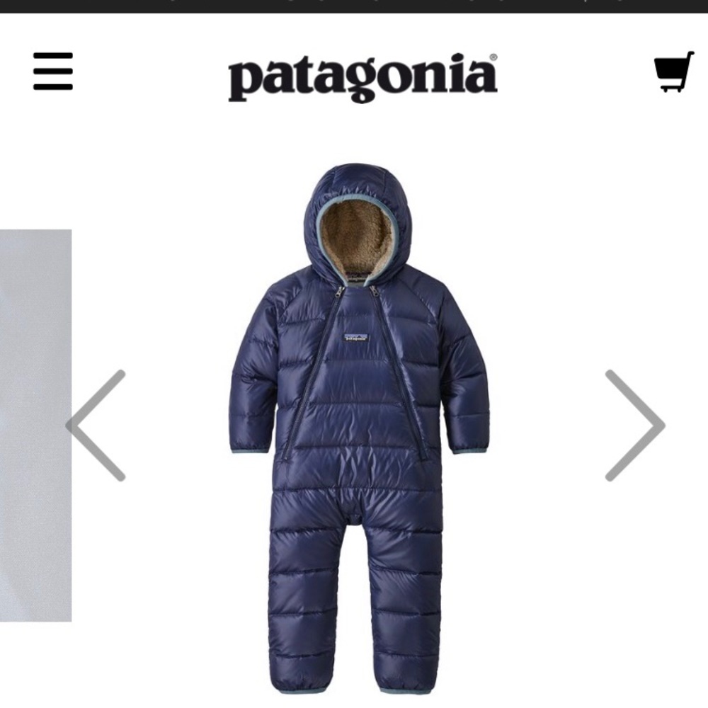 Patagonia Infant Hi-Loft Down Sweater Bunting